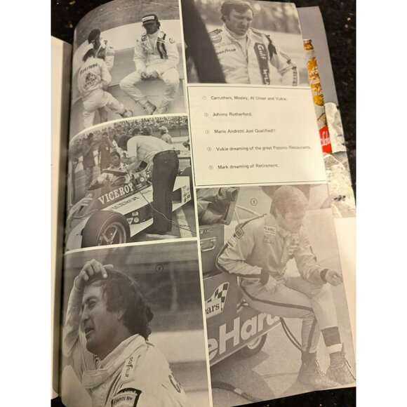 1974 IndyCar Race Program, Schaefer 500 at Pocono, AJ Foyt Cover - Picture 11 of 11